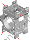 YC.JG.QX002151.11 BASE DE FIXACAO DO MO T40